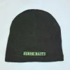 Horse Baits lined knitted beanie – thick, green