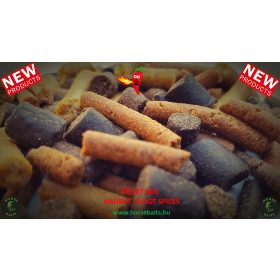 Horse Baits Pellet Mix Halibut & Hot Spices 