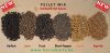 Horse Baits Pellet Mix Halibut & Hot Spices 