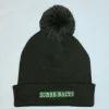 Horse Baits knitted pom-pom hat